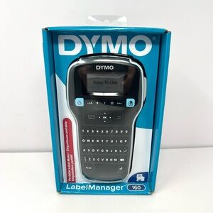 DYMO LabelManager 160 Label Maker Handheld Black D1 Tape Brand NEW In Box